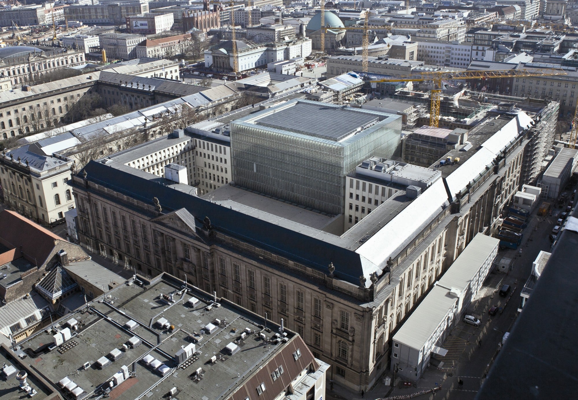 Staatsbibliothek Unter den Linden in Berlin Glas Bildung