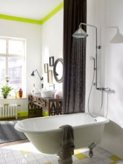 Showerpipe im Wohnumfeld