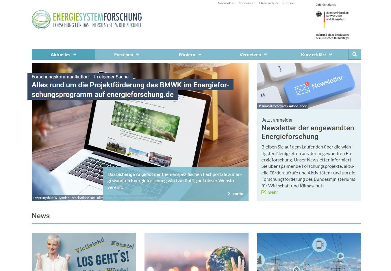 Screenshot Website