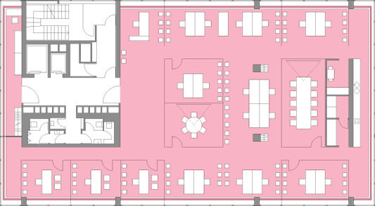 {Teeküche büro grundriss
94} Werbeagentur in Stuttgart | Akustik | Büro/Gewerbe | Baunetz_Wissen | {Teeküche büro grundriss
94}
