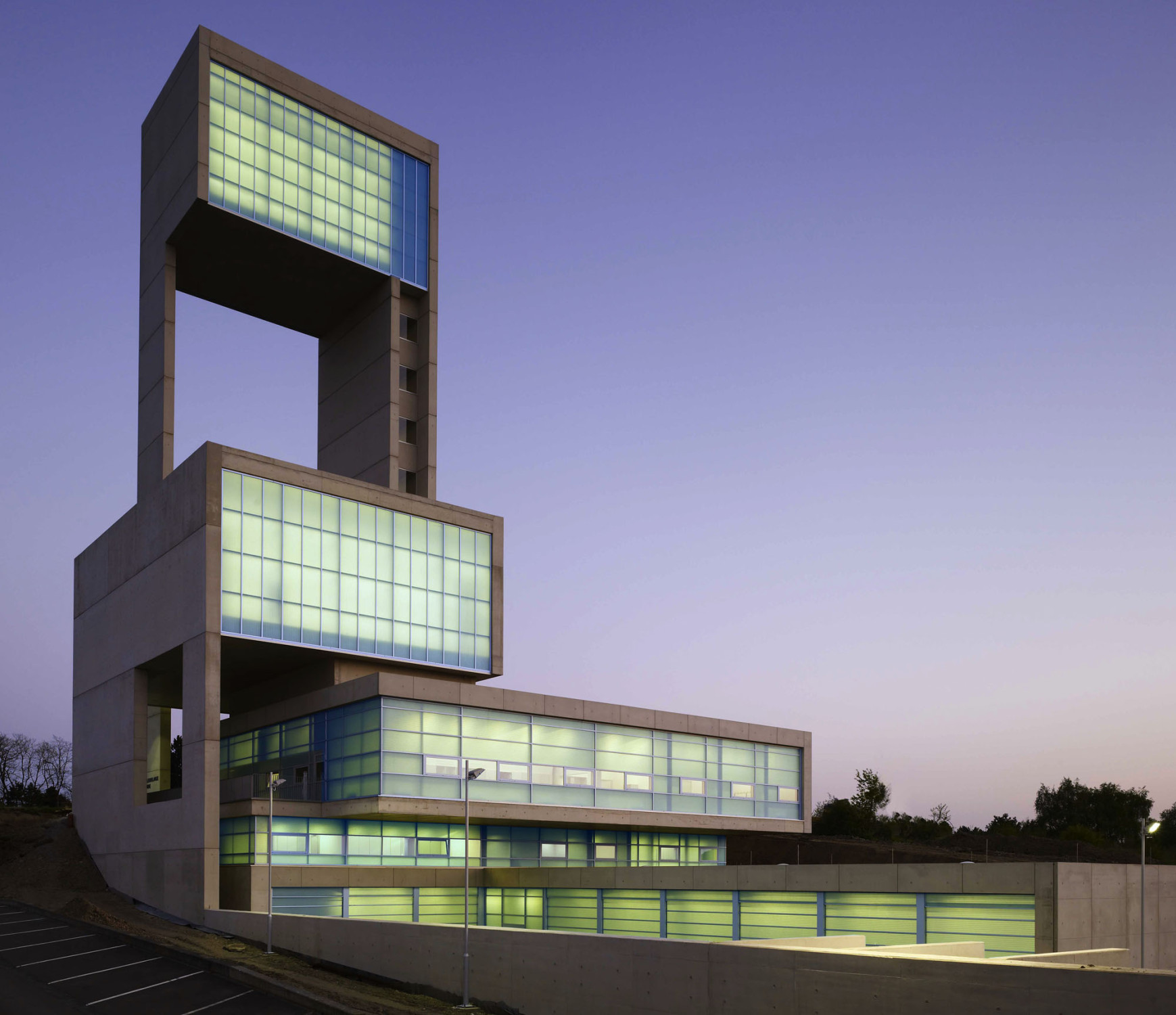 Die Fiberglastafeln können sowohl vertikal als auch horizontal eingebaut werden