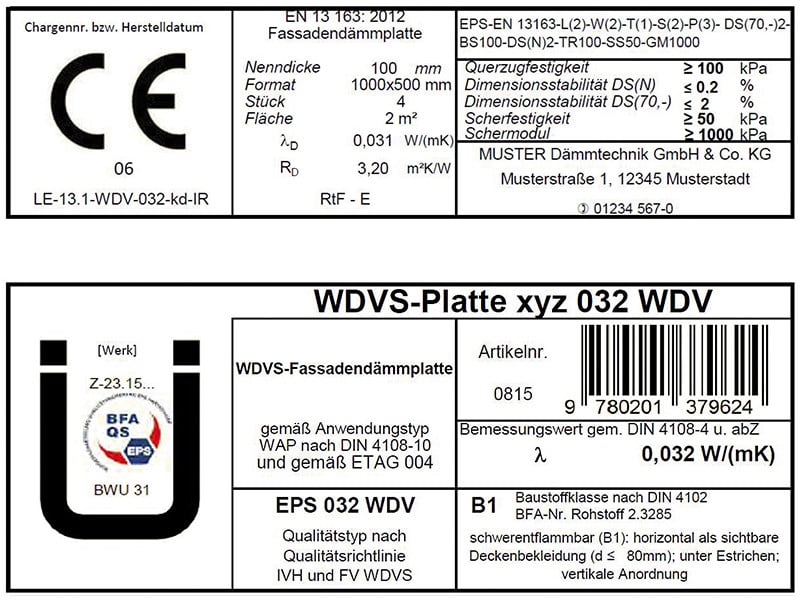 Warmeleitfahigkeit Nennwert Oder Bemessungswert Dammstoffe Richtlinien Verordnungen Baunetz Wissen