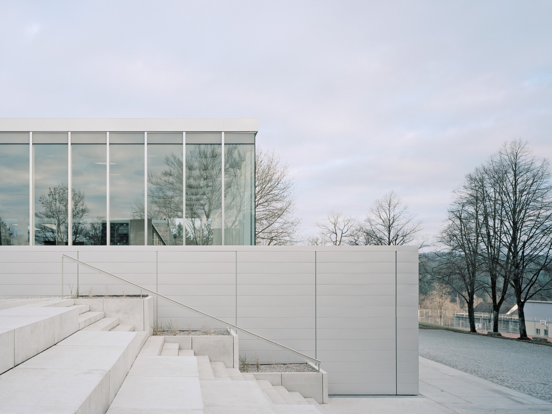 Forum Am Eckenberg Gymnasium In Adelsheim Fassade Kultur Bildung Baunetz Wissen