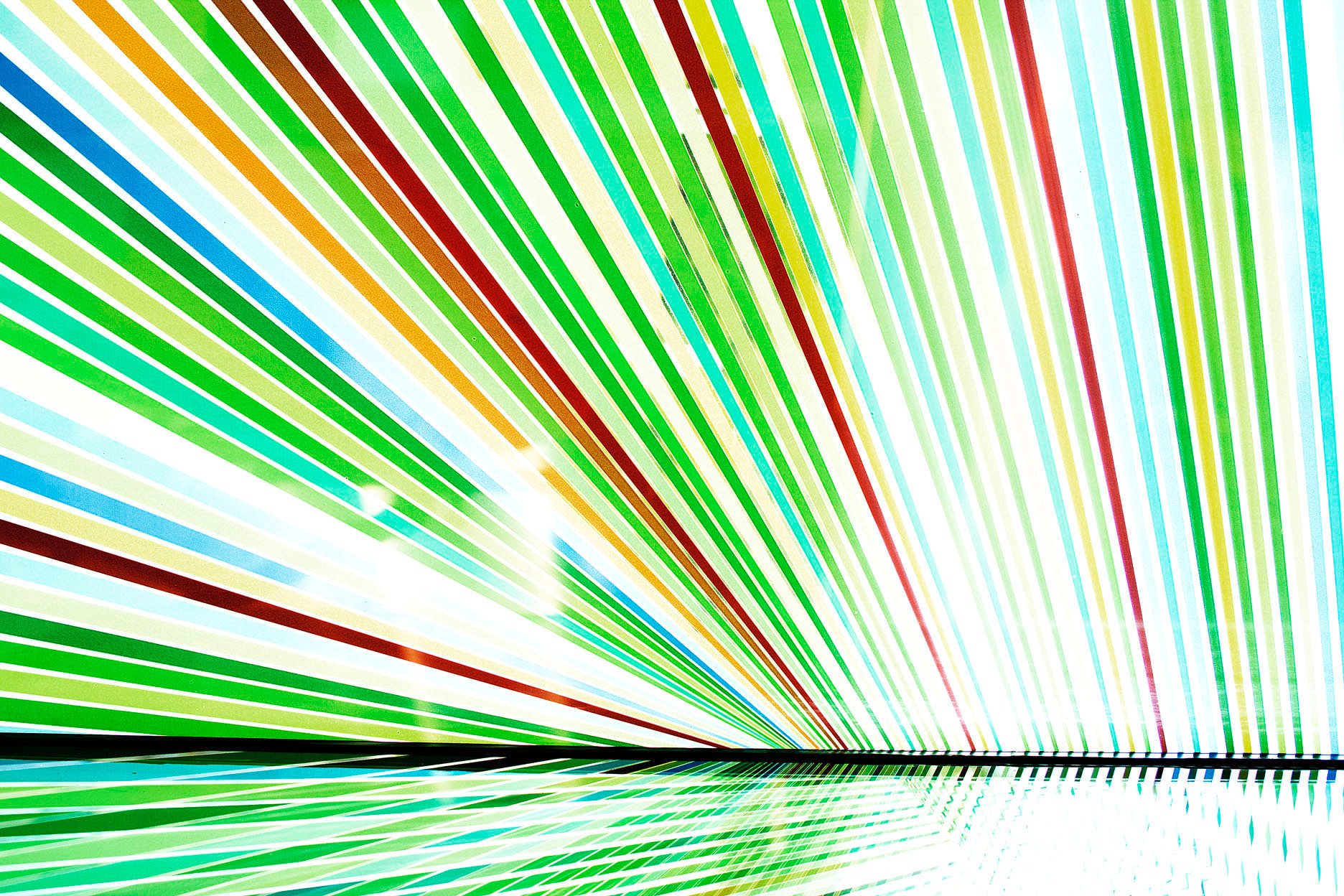 Für die Verbundsicherheitsgläser wurde ESG in drei verschiedenen Glasdicken verwendet