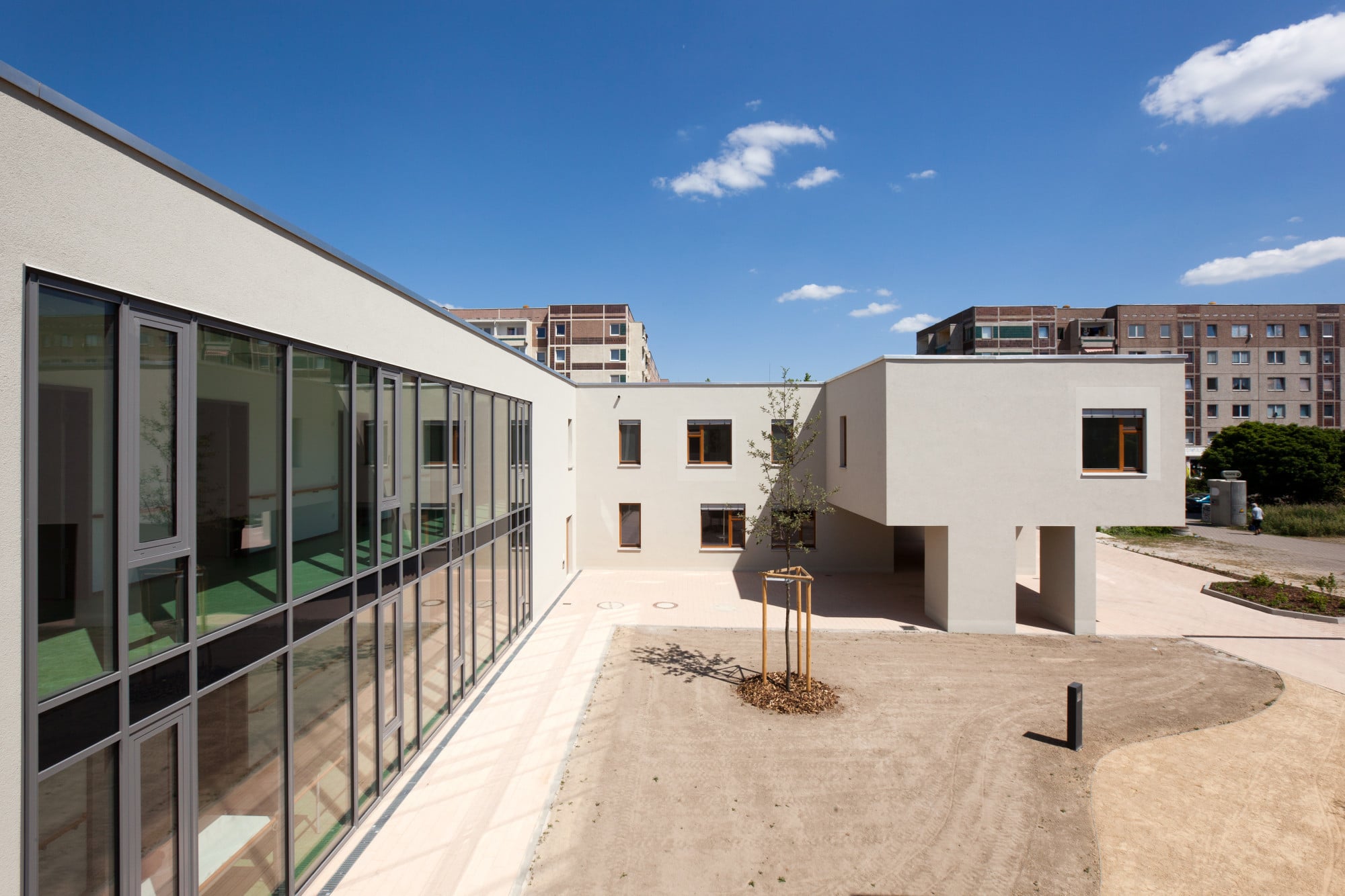 Behindertenwohnstätte Am Vorwerk in Leipzig | Mauerwerk | Soziale