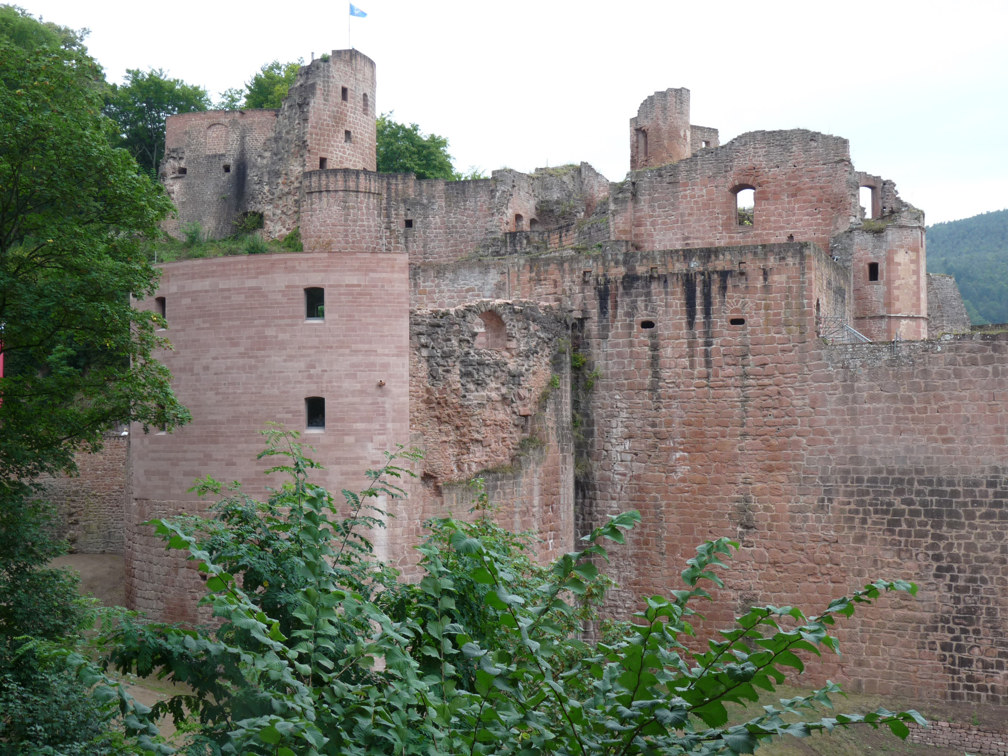 Ruine Hardenburg In Bad Durkheim Treppen Kultur Bildung Baunetz Wissen