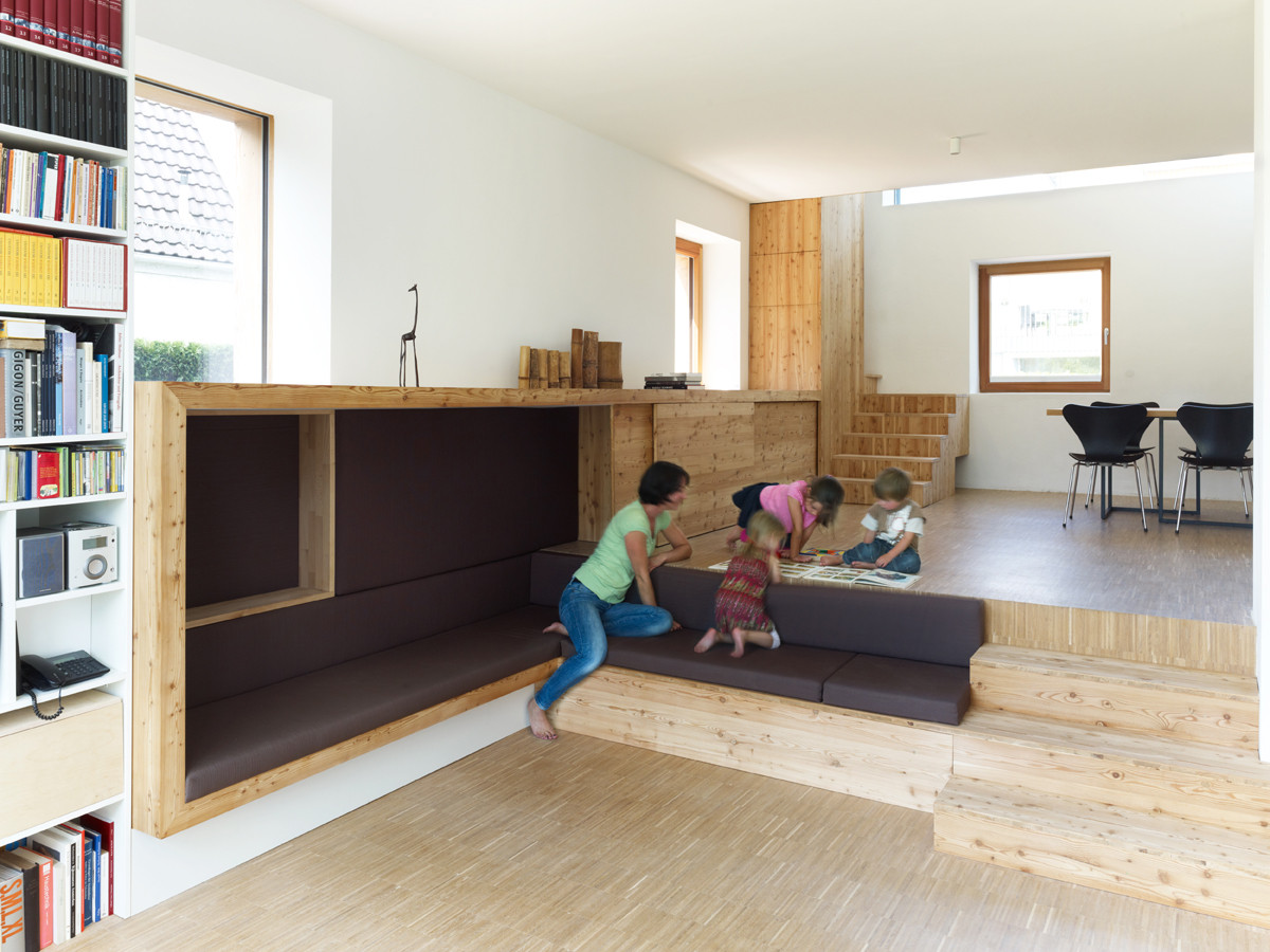 Graues Haus in München | Dämmstoffe | Wohnen | Baunetz_Wissen