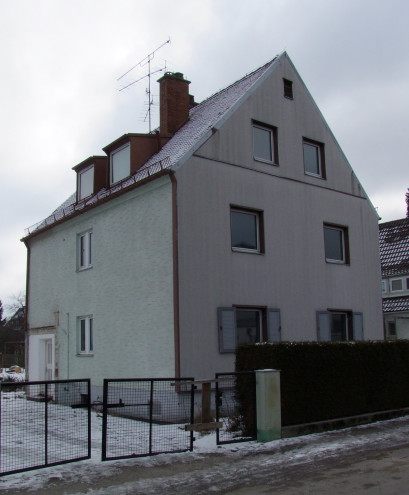 Graues Haus in München | Dämmstoffe | Wohnen | Baunetz_Wissen