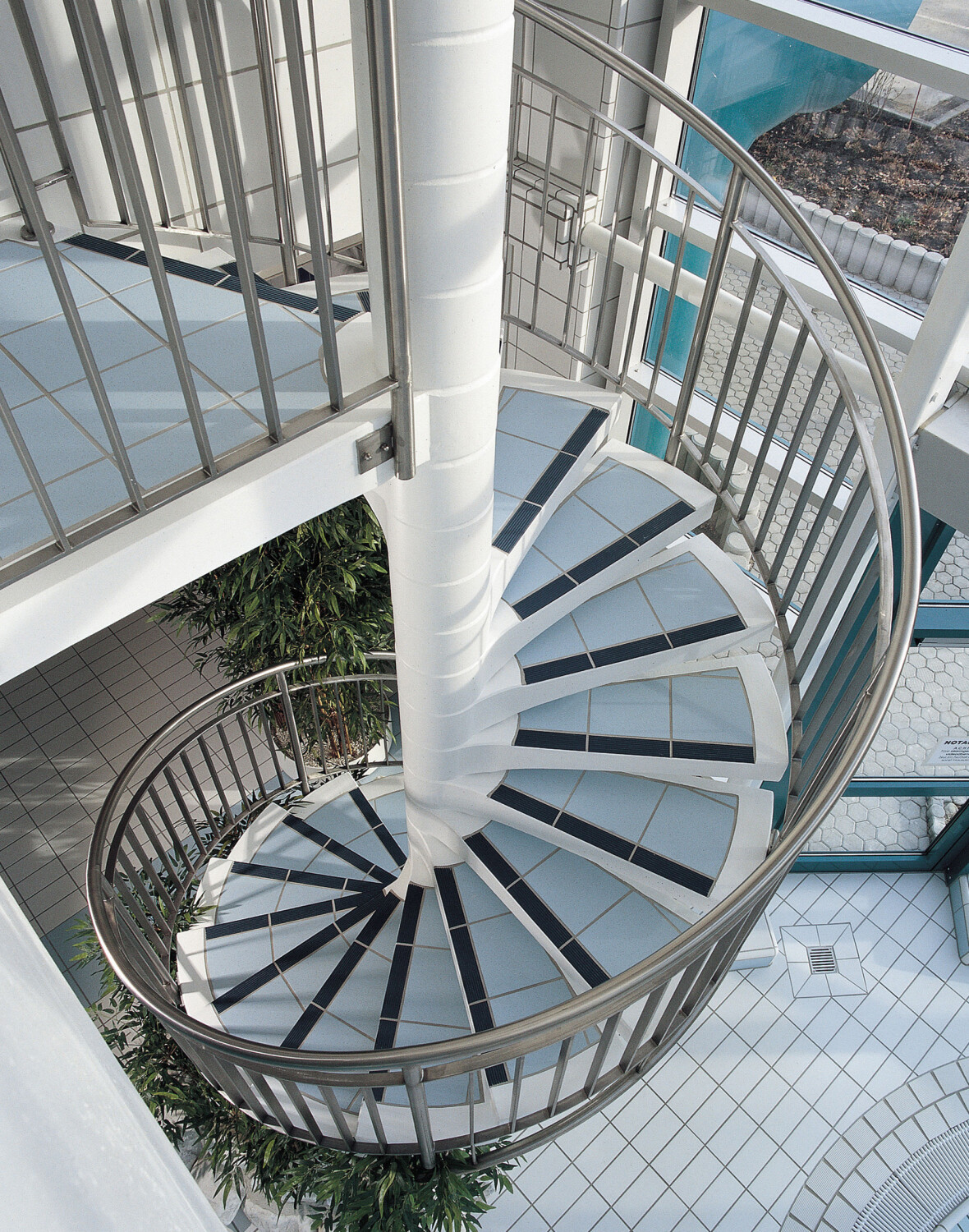 Betonspindeltreppe