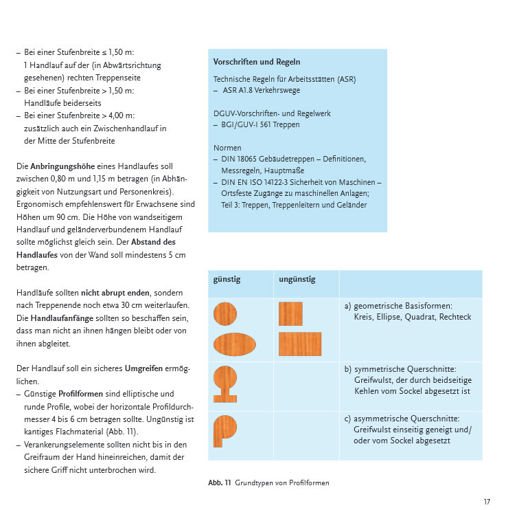 Funktionelle, sichere und nutzerfreundliche Treppen