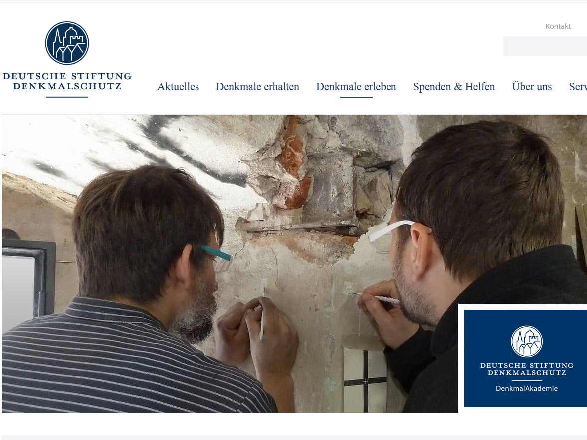 Denkmal Akademie der Deutschen Stiftung Denkmalschutz 