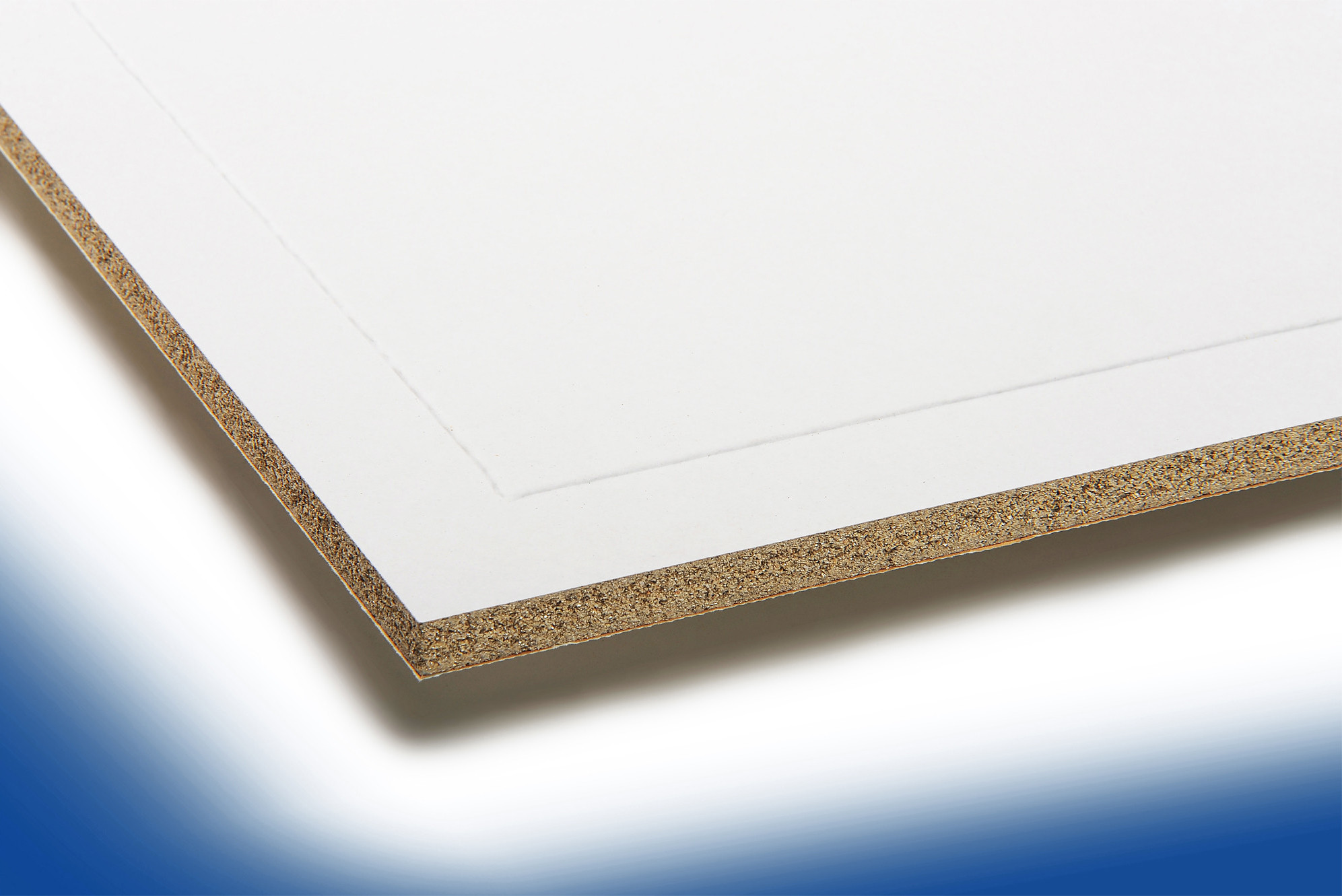 Miprotec-M, papierkaschiert, umlaufende Spachtelkante (Baustoffklasse A2)