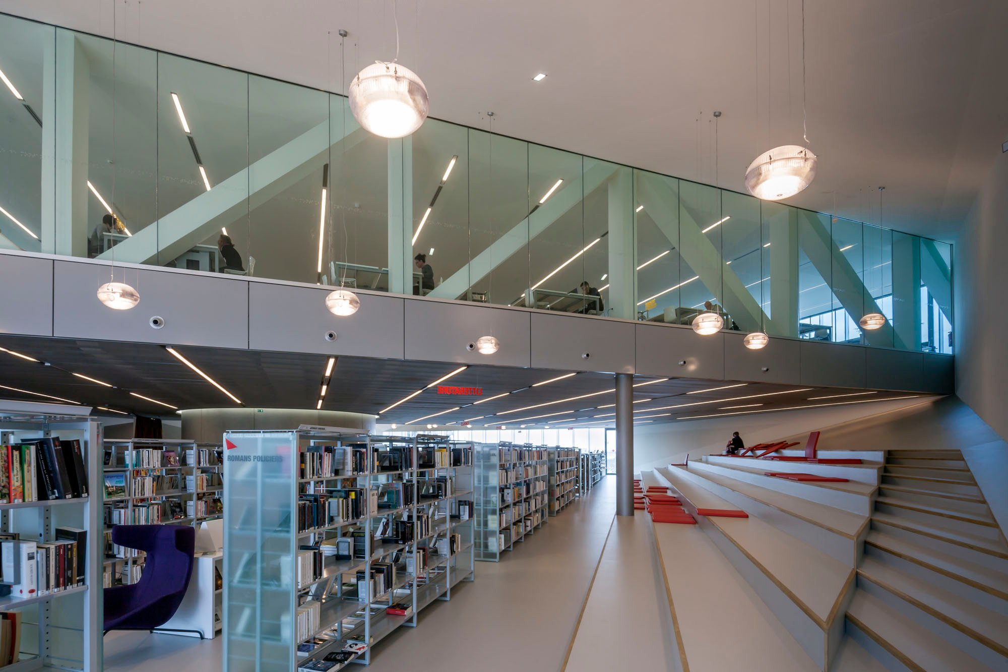 Mediathek in Montauban Brandschutz Kultur/Bildung