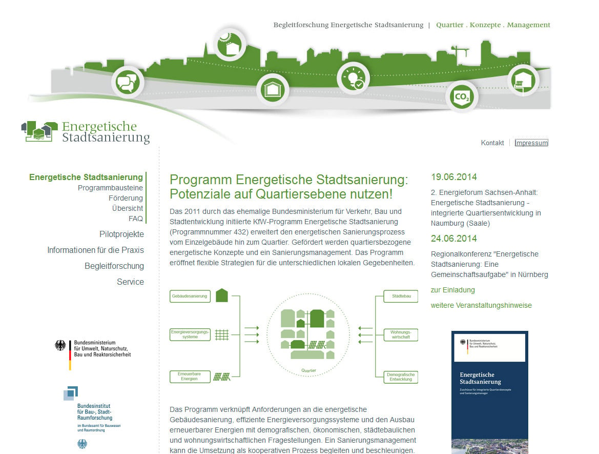 Energetische Stadtsanierung