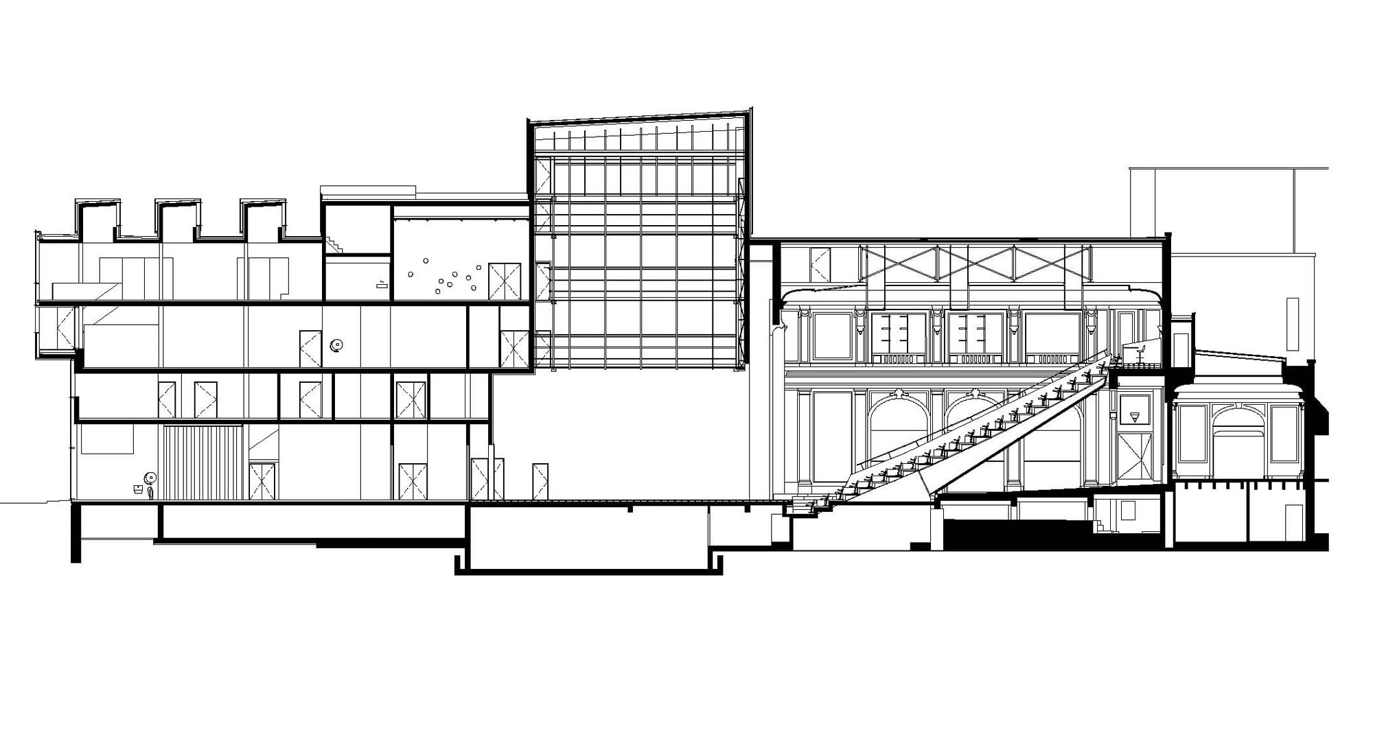 Theatre De Liege In Luttich Glas Kultur Baunetz Wissen