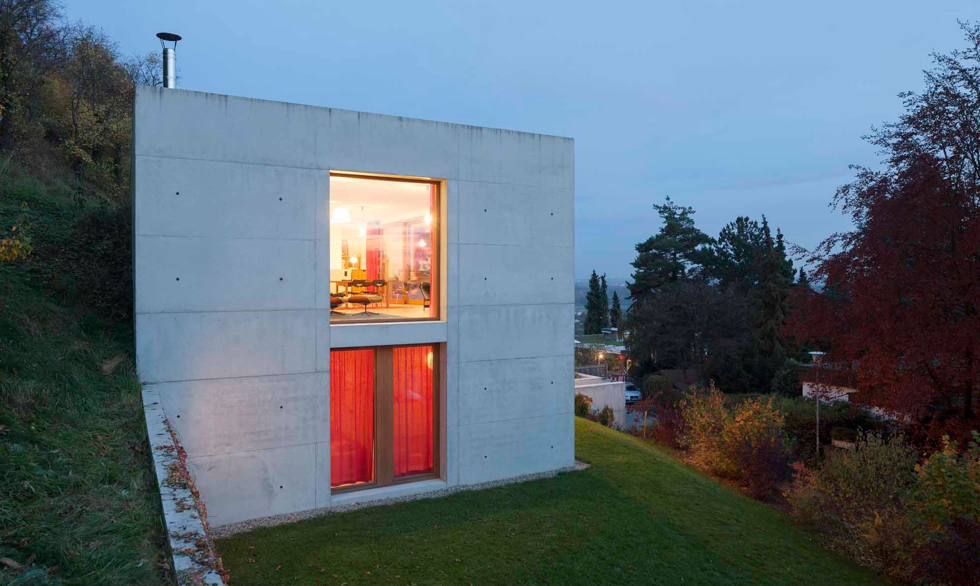 Wohnhaus in Oberelchingen | Beton | Wohnen/EFH | Baunetz_Wissen