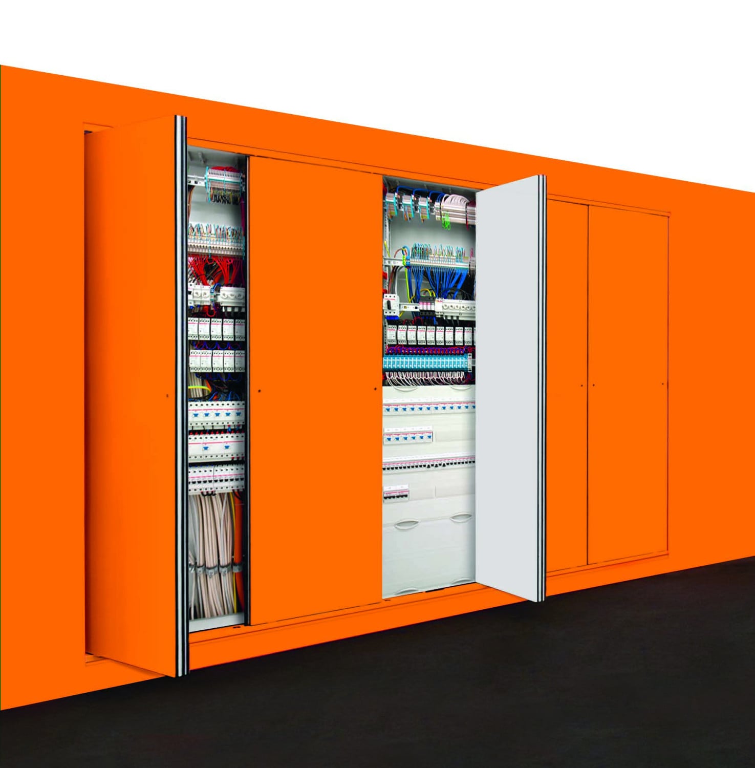 Brandbeständige Schränke für technische Installationen | Brandschutz