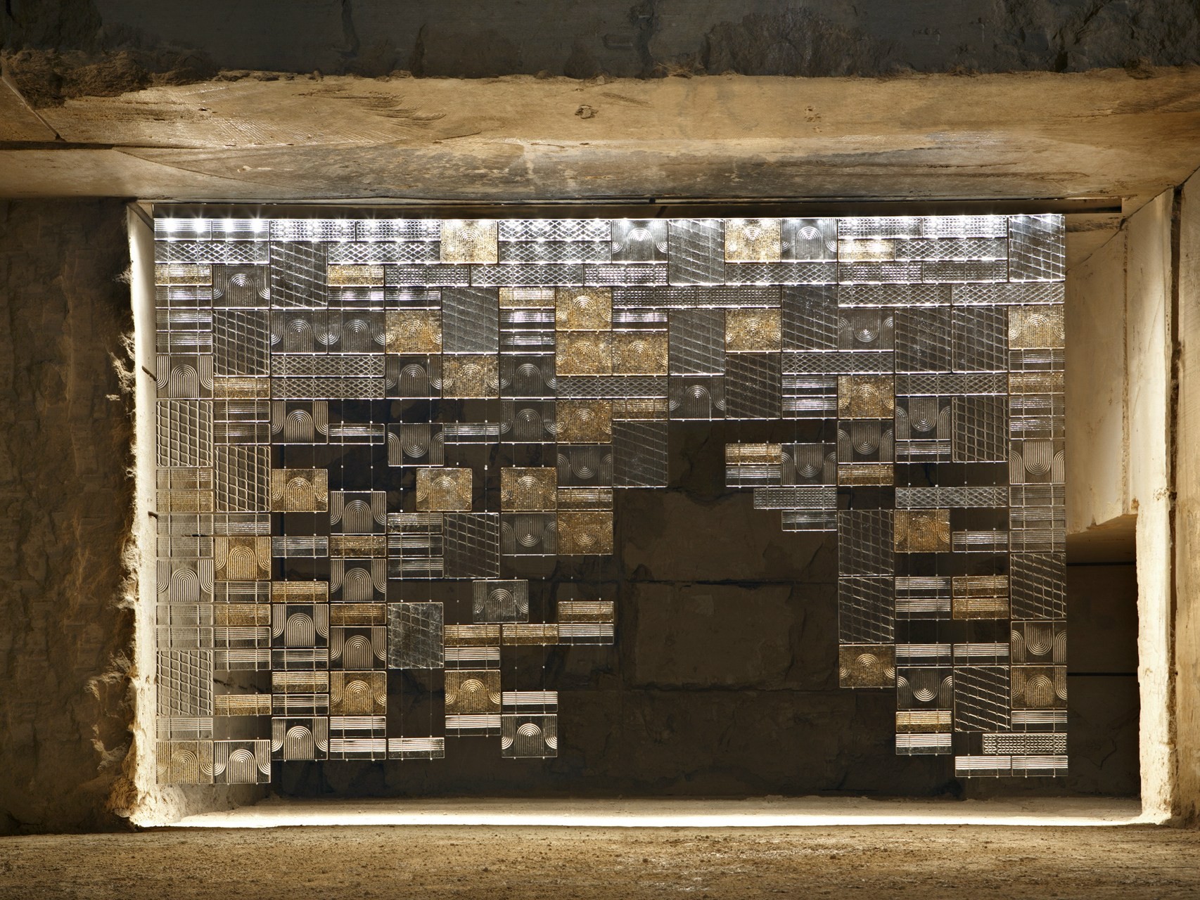 Leuchtender Glasvorhang Glas News Produkte Baunetz Wissen