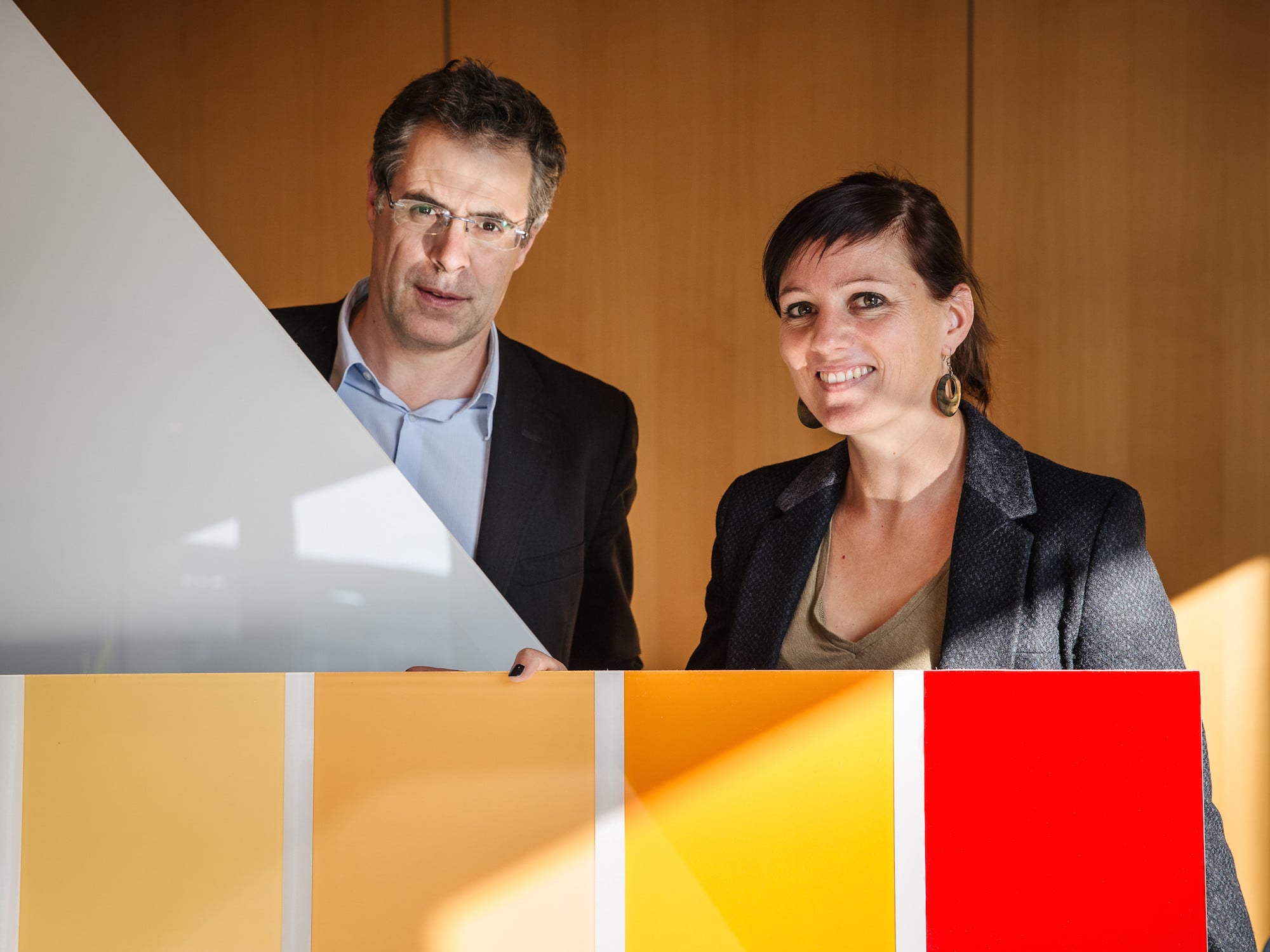 Christophe Ballif and Laure-Emmanuelle Perret-Aebi waren führend an der Entwicklung der neuen Technologie beteiligt