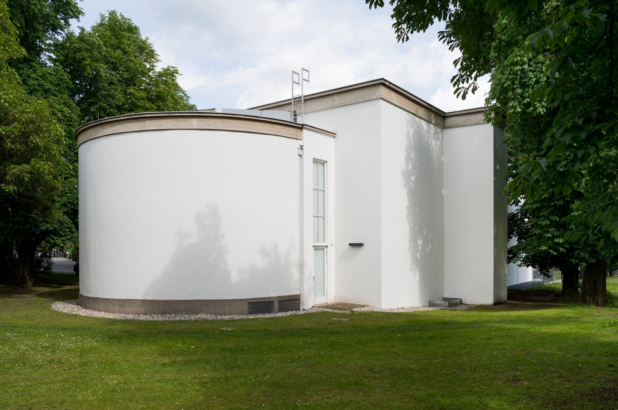 Nordwestansicht mit Apsis