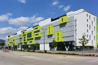 Passivhaus-Wohnanlage Kaisermühlenstraße in Wien