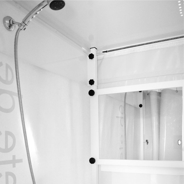 Mobiles Mini-Bad für temporäre Einsätze | Bad und Sanitär | News