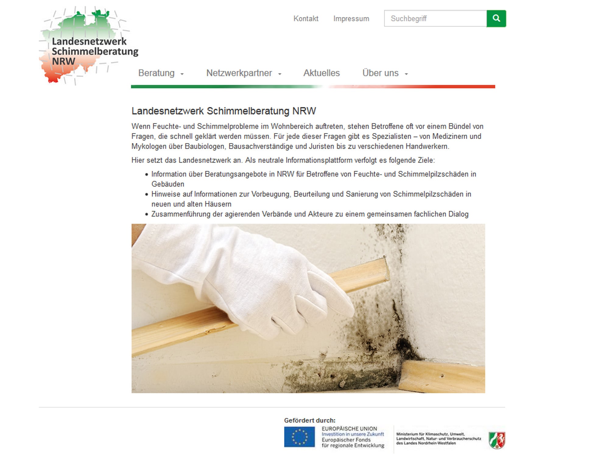 Landesnetzwerk Schimmelberatung NRW