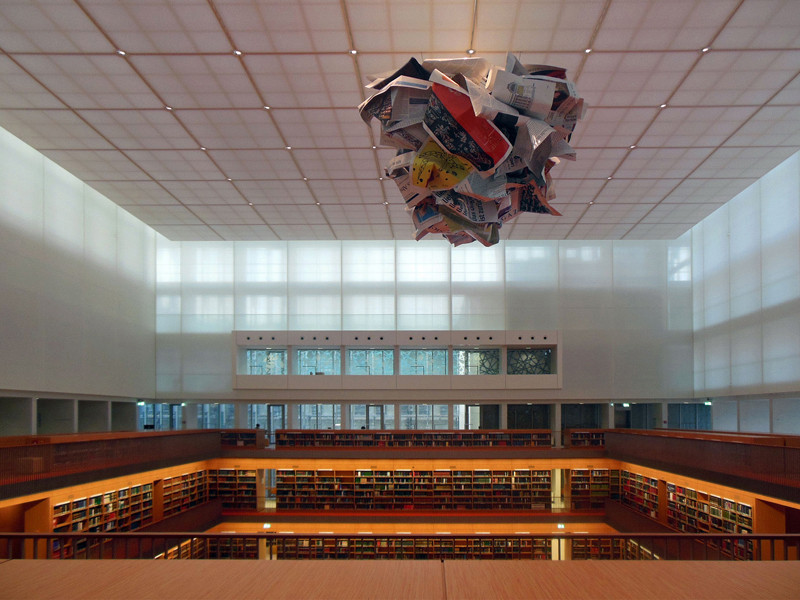 In Versammlungsstätten sind Brandschutzplaner zwingend notwendig (Abb.: Staatsbibliothek, Berlin)