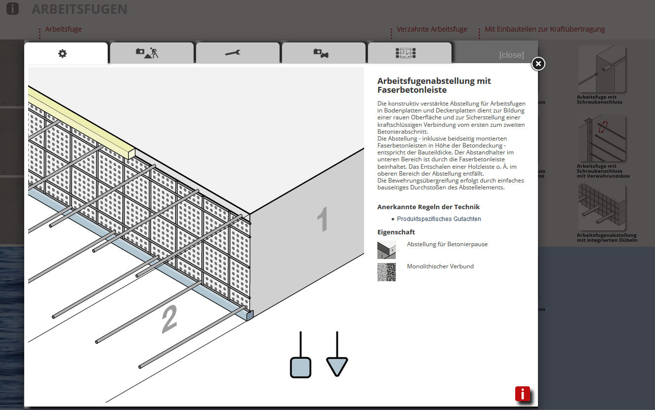 Planungshilfe für Betonfugen