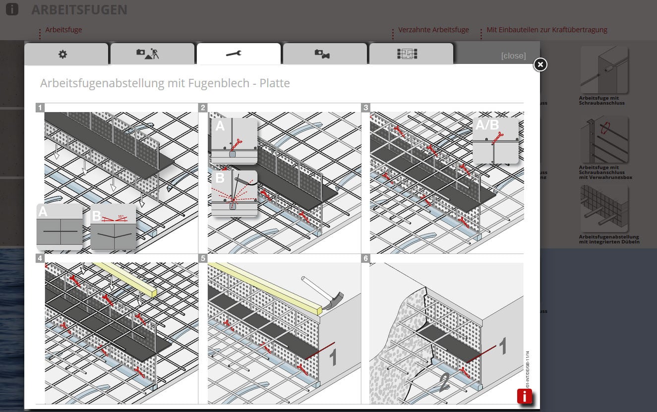 Planungshilfe für Betonfugen
