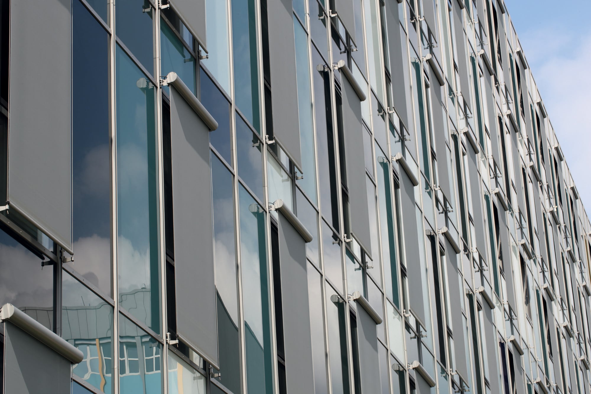 Einsatz des Glasfasergewebes als Markisen