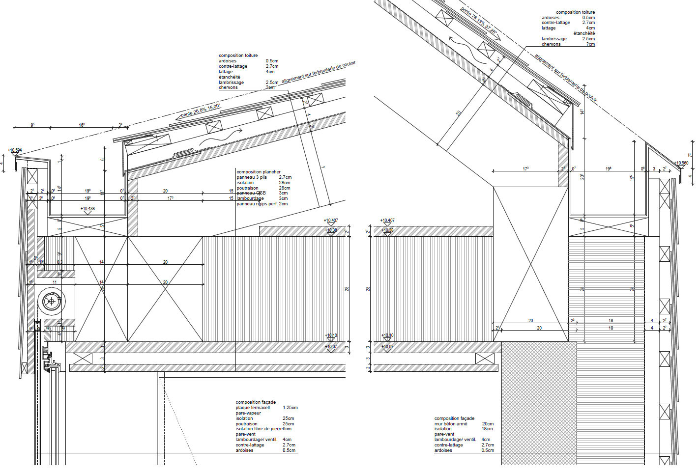 Auskragende Decke Detail - The Recomendation Letter