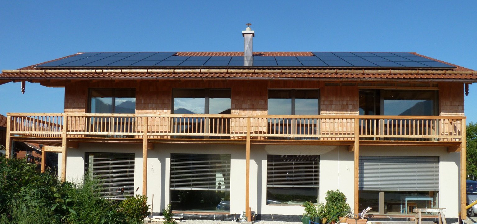 Die Mauerziegel sorgen bei einem Passivhaus für eine luftdichte Gebäudehülle