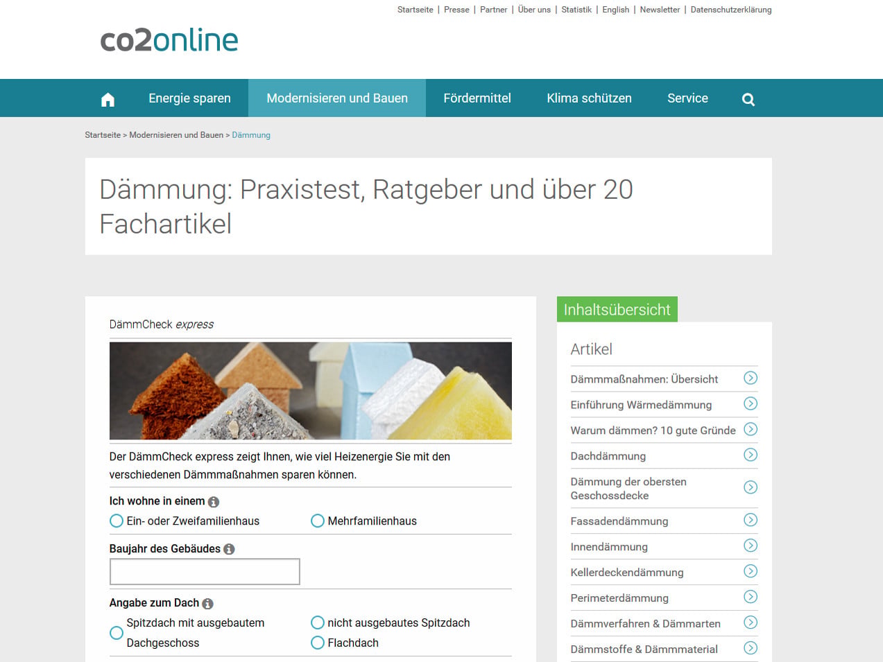 Dämmung: Informationen, Hintergrundwissen und Ratgeber