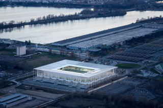 Das Stadion ist Teil des Stadtquartiers Bordeaux-Lac