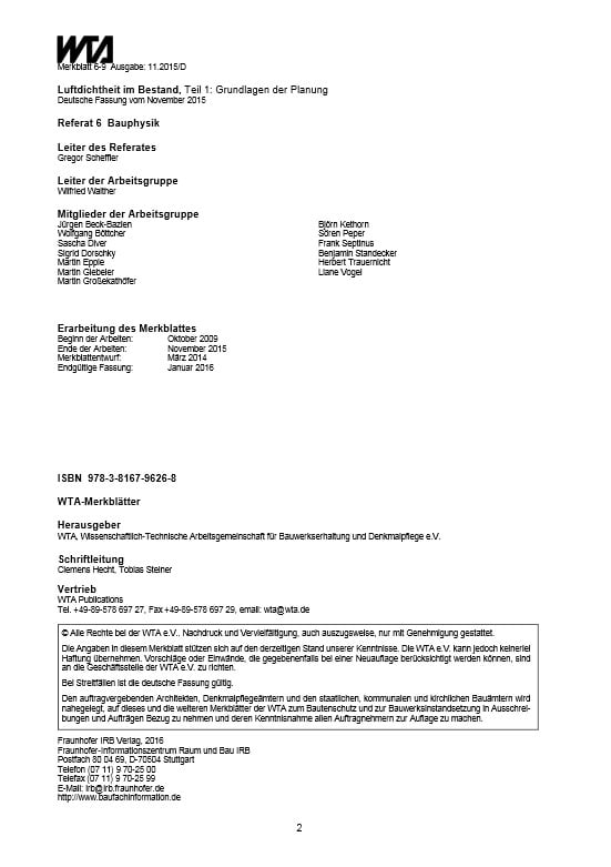 Luftdichtheit im Bestand