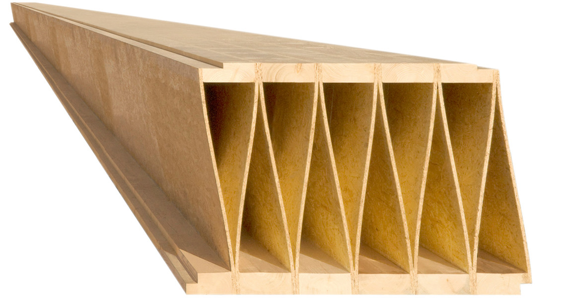 flachentragsystem aus holz nachhaltig bauen news produkte baunetz wissen