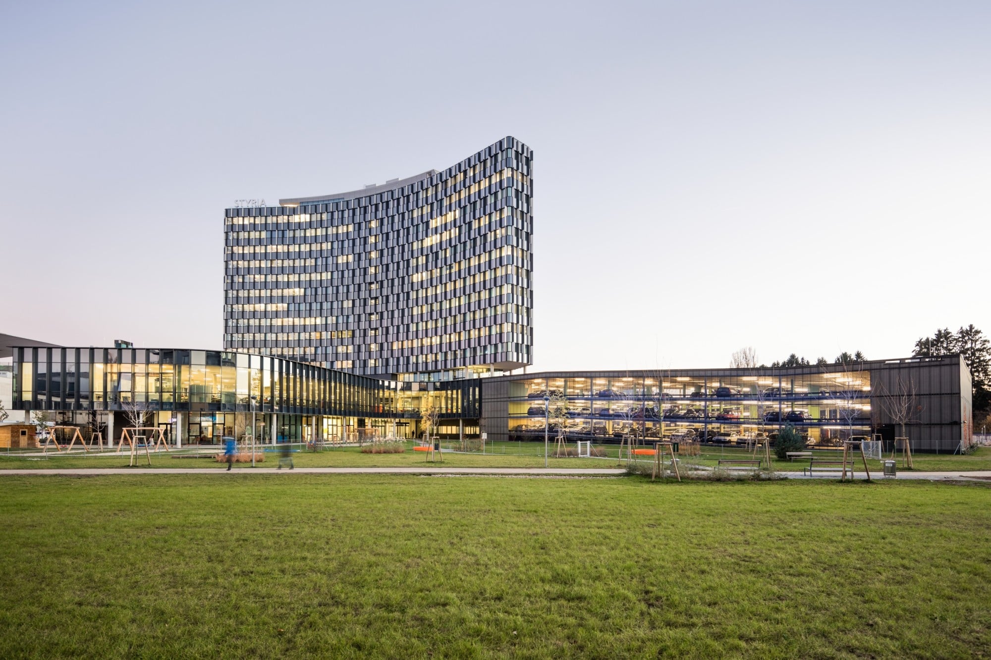 Styria Media Center in Graz Gebäudetechnik Büro/Verwaltung