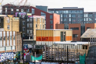 Das HUB 67 entstand unweit des Londoner Olympiaparks im Nordosten der Stadt in Hackney Wick