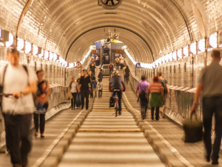 Während der gesamten Baumaßnahme bleibt die Weströhre für Besucher und Passanten geöffnet