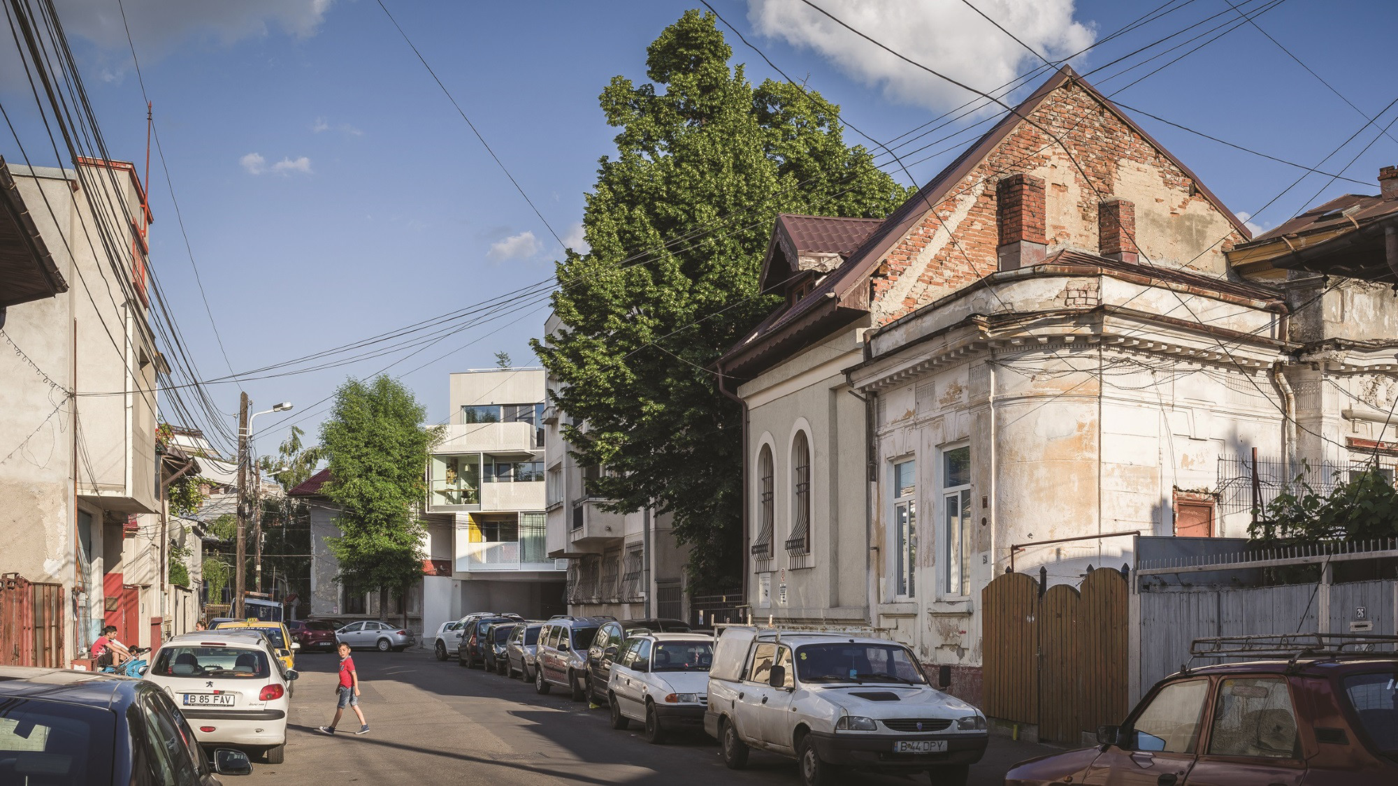 Die innerstädtischen Wohngebiete von Bukarest sind insgesamt recht heterogen, kleinteilig und uneinheitlich bebaut