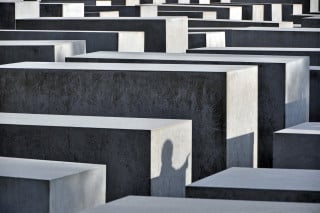 Das Holocaust-Mahnmal in Berlin (von Peter Eisenman) ist aus selbstverdichtendem Beton hergestellt