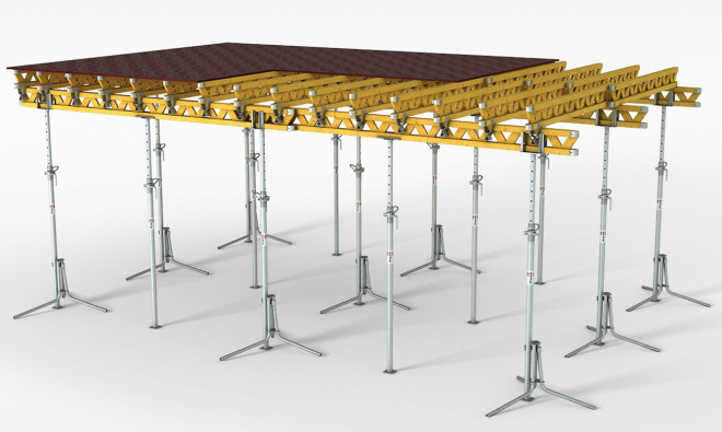 Trägerdeckenschalungen | Gerüste und Schalungen | Wand