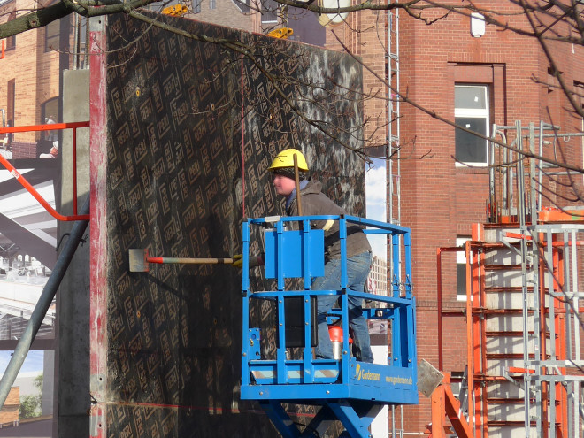 Oberflächenbehandlung | Gerüste und Schalungen | Glossar | Baunetz_Wissen