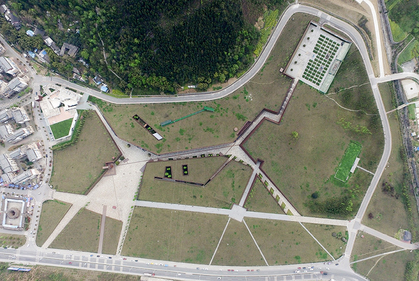 Das Earthquake Memorial Museum entstand auf dem Gelände der komplett zerstörten Beichuan-Mittelschule