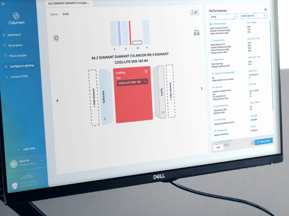 Eine benutzerfreundliche Oberfläche vereinfacht die Bedienung des Simulationsprogramms