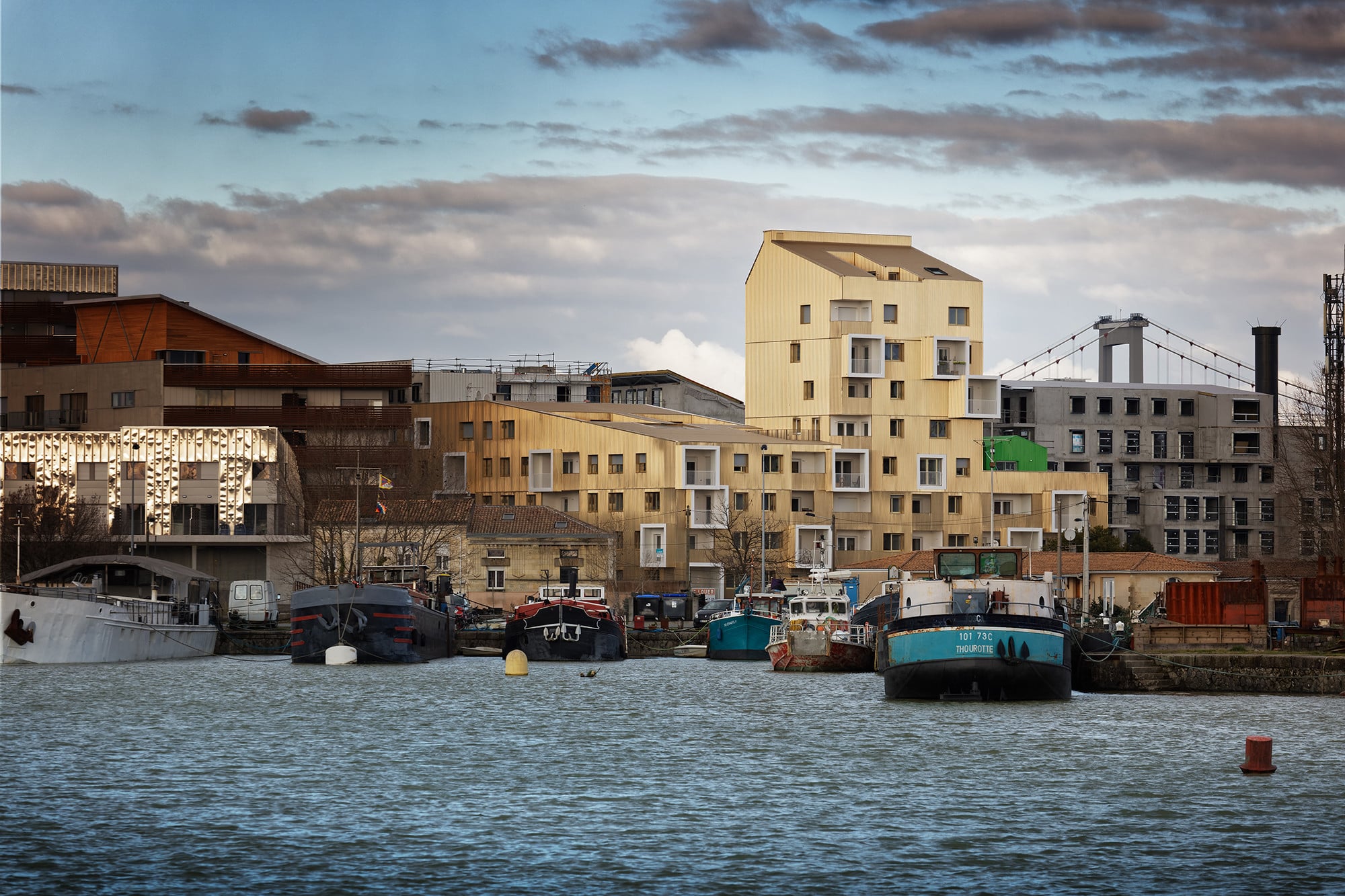 Das Gebäude nach Plänen der Architekten Hamonic + Masson trägt den Namen Urban Dock
