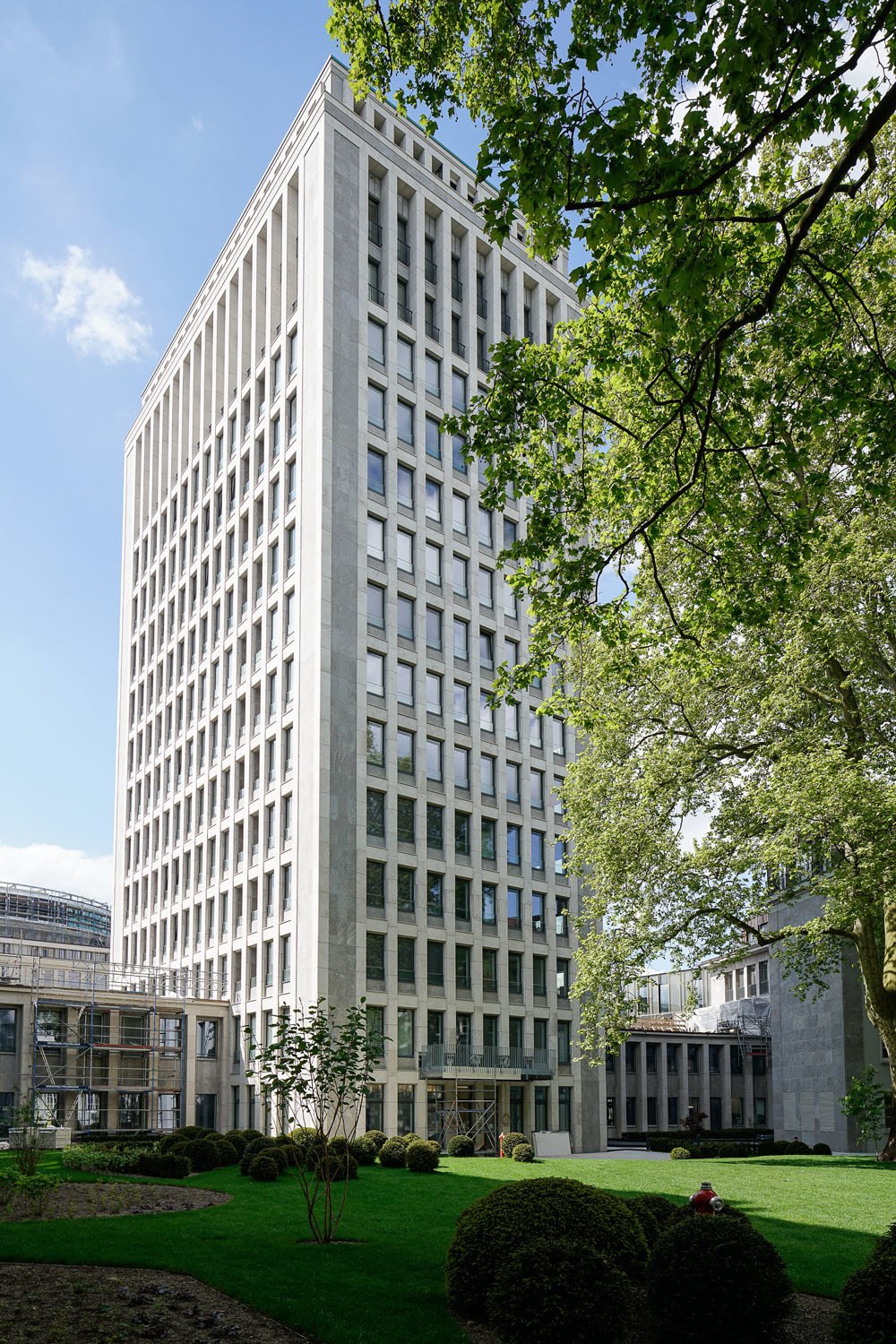 Gerling Hochhaus In Koln Bauphysik Buro Gewerbe Baunetz Wissen