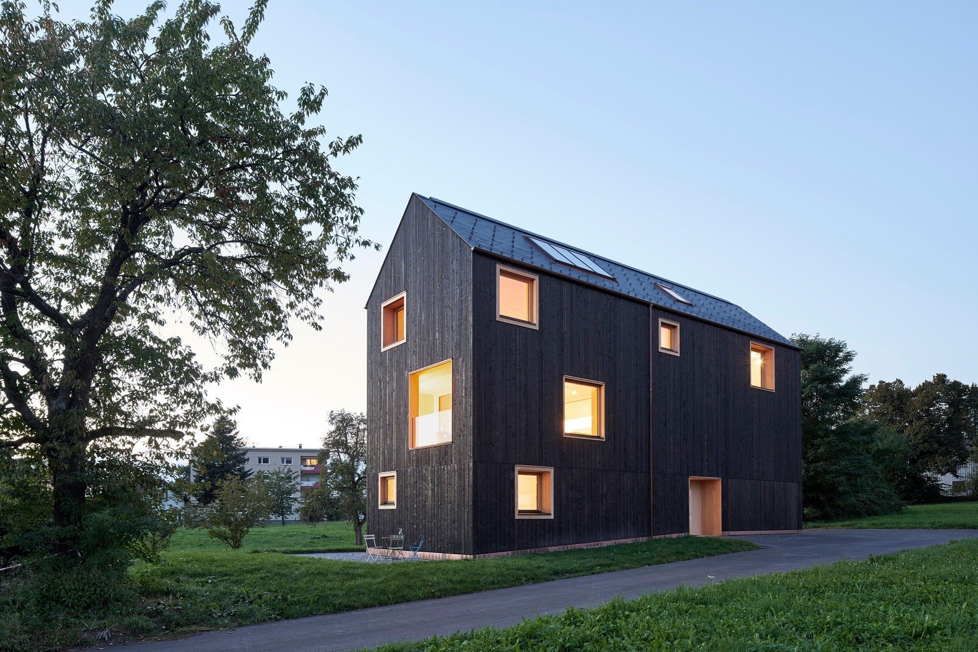 haus am baumle in lochau nachhaltig bauen wohnen baunetz wissen