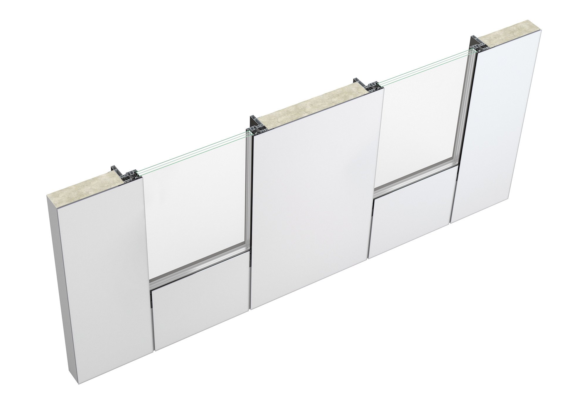 Modulare GlasSandwichPaneele Glas News/Produkte
